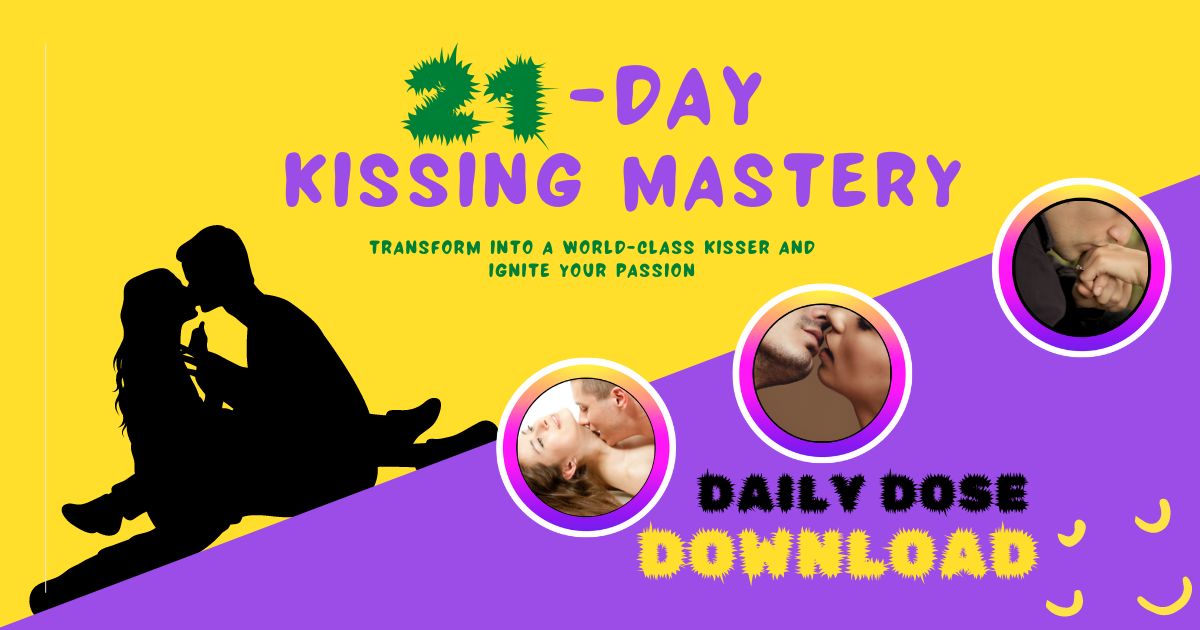 Image showcasing 21-Day Kissing Mastery - Transform Into a World-Class Kisser Daily